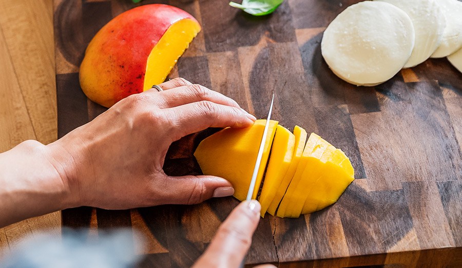 Mango Caprese Salad